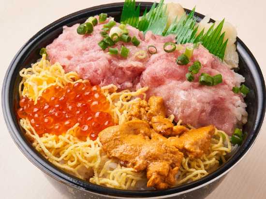 ねぎとろ/いくら/ウニ/錦糸卵