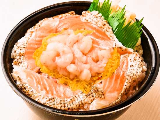 焼きハラス/甘えび/錦糸卵