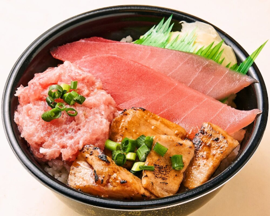 まぐろ/ねぎとろ/炙り漬けまぐろ